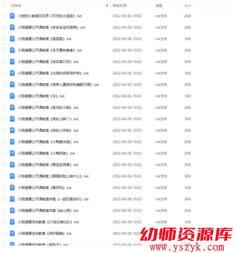 图片[1]-幼儿园小班健康教案253套-KJ0031-幼师资源库