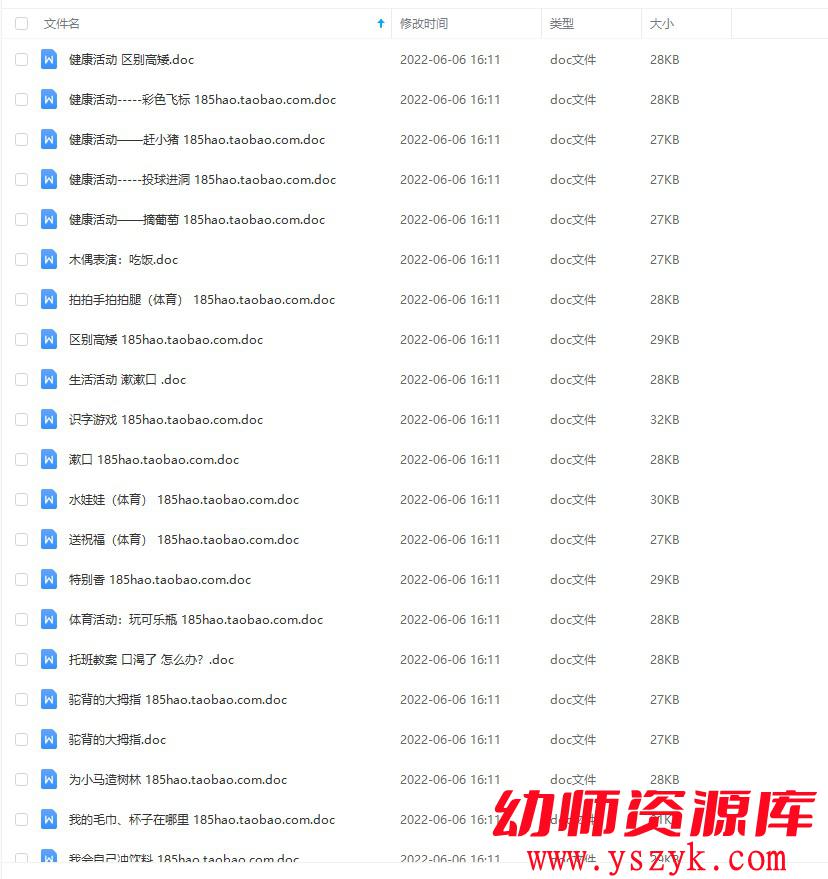 图片[2]-幼儿园小班-健康教案 77个-JA0032-幼师资源库