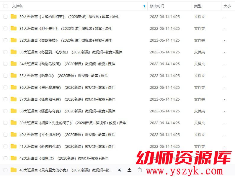 图片[3]-2020大班语言微课合集 100节(包含PPT+教案+视频+反思)-HJ0053-幼师资源库