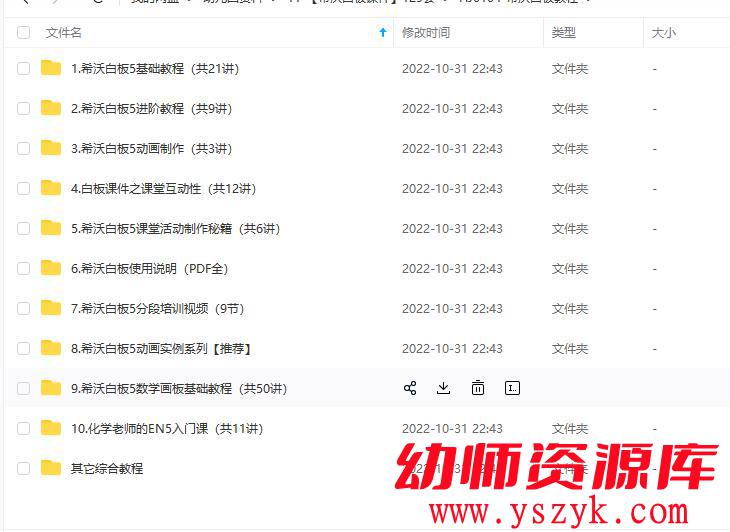 图片[1]-希沃白板教程130多节入门到精通 HJ0104-幼师资源库